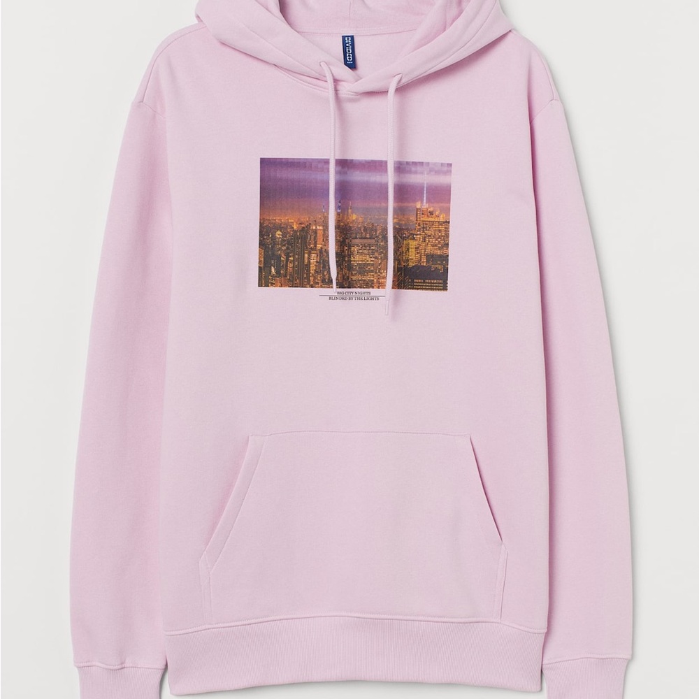 H&M Pink Hoodie - Big City Nights